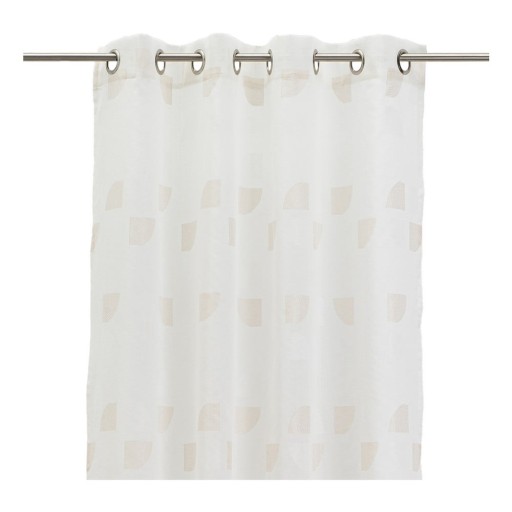 Draperie bej din jacquard 140x260 cm Mid Century – Casa Selección