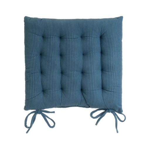 Pernă de scaun din catifea reiată 40x40 cm Merely – Casa Selección