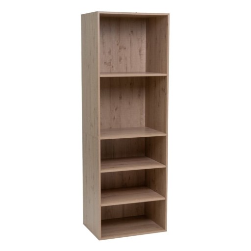 Dulap modular în culoare naturală deschis cu aspect de lemn de stejar 60x180x45 cm Modular – Casa Selección
