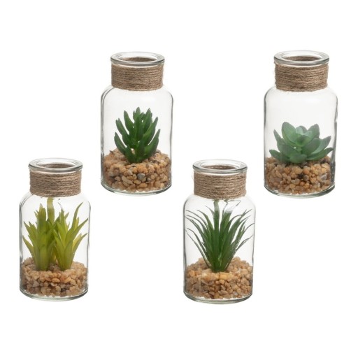 Plante artificiale 4 buc. (înălțime 12 cm) Cactus – Casa Selección