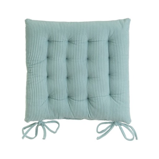 Pernă de scaun din catifea reiată 40x40 cm Merely – Casa Selección
