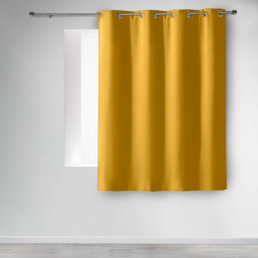 Draperie galbenă blackout 135x180 cm Occult – douceur d'intérieur