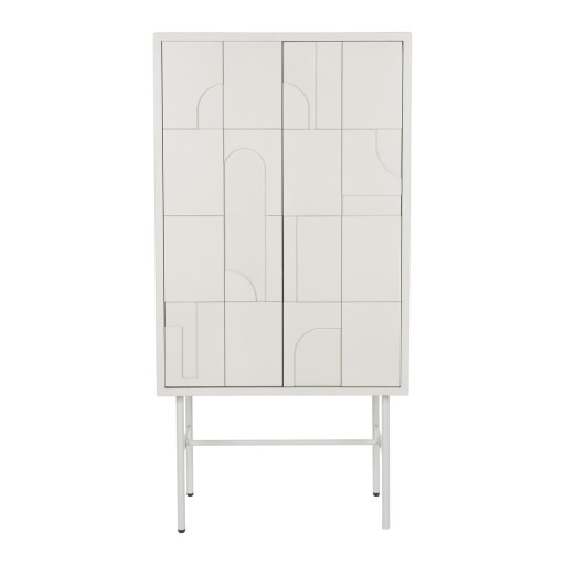 Dulap gri deschis 70x140x40 cm Funk – White Label