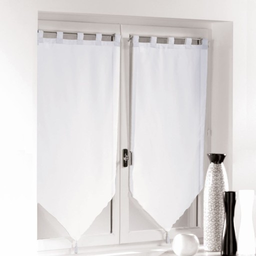 Perdele albe 2 buc. din voal 60x160 cm Voiline – douceur d'intérieur