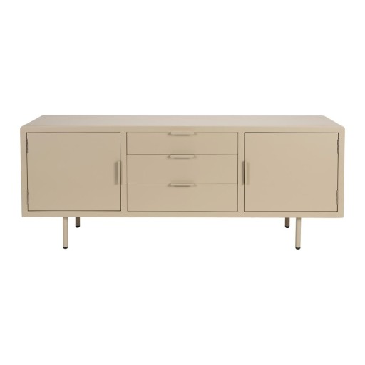 Comodă bej 140x55x40 cm Kos – White Label
