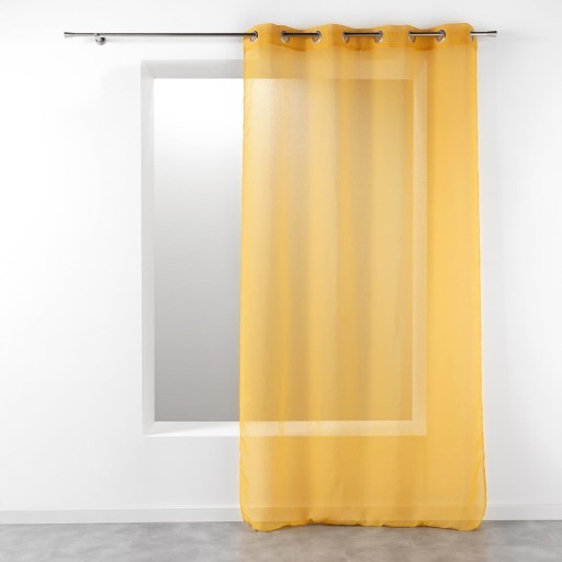Perdea galbenă 140x240 cm Telma – douceur d'intérieur