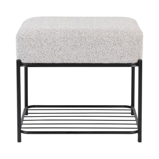 Taburet gri deschis Milou – White Label