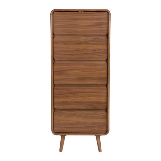 Comodă maro din lemn de frasin 45x112x40 cm Rise – Zuiver