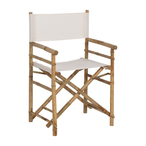 Scaun de dining în culoare naturală pliabil din bambus Director – Ixia