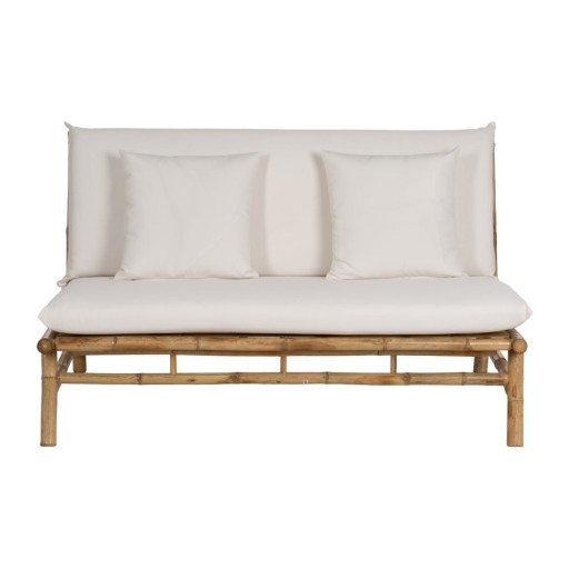 Canapea albă 135 cm Bamboo – Ixia