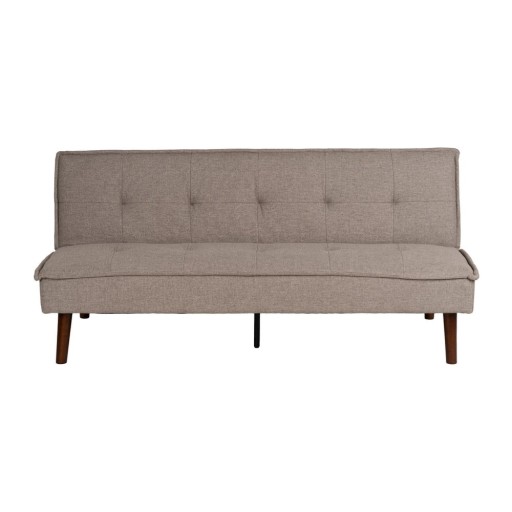 Canapea grej extensibilă cu tapițerie din chenille 181 cm – Ixia