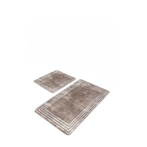 Covorașe de baie maro 2 buc. din catifea 60x100 cm – Mila Home