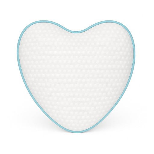 Pernă ergonomică cu umplutură de spumă cu memorie 23x23 cm – Mila Home