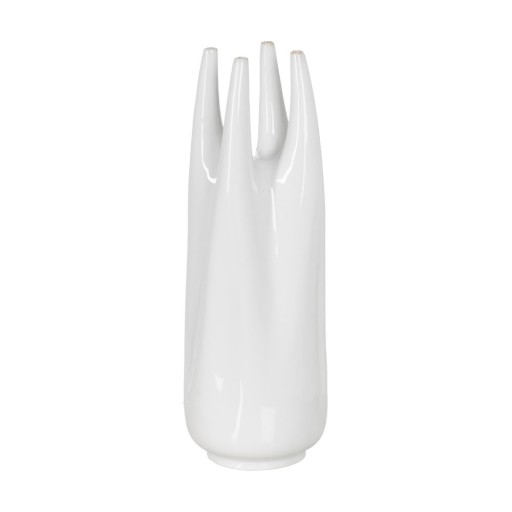 Vază albă din ceramică înaltă (înălțime 56 cm) Blanca – Ixia