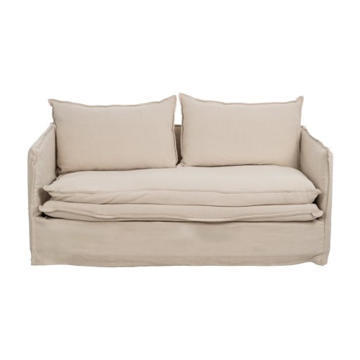 Canapea crem cu tapițerie din in 180 cm – Ixia