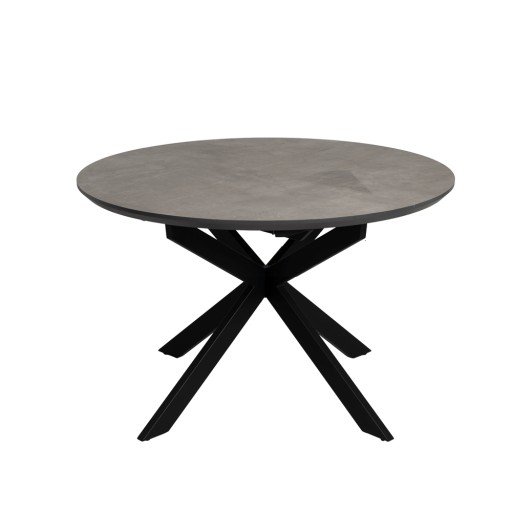 Masă de dining rotundă extensibilă cu blat suplimentar ø 120 cm Rocía – Ixia
