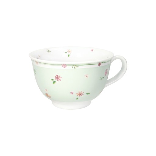 Cana mic dejun, Polline Green, Brandani, D14.5x9 cm, 600 ml, portelan