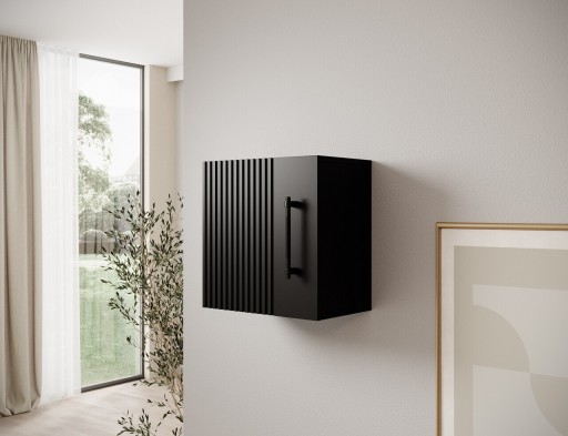 Dulap suspendat ELTAP, Raftt, 40x24x40 cm, PAL/MDF, negru