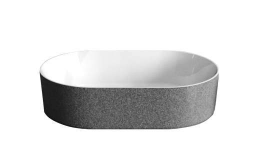 Lavoar tip bol Besco Lova Glam 34x53x13cm  mineral DuraBe  grafit