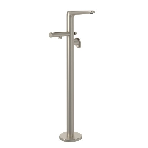 Baterie cada cu montaj pe pardoseala Villeroy & Boch Antao  necesita corp ingropat  Brushed Nickel Matt