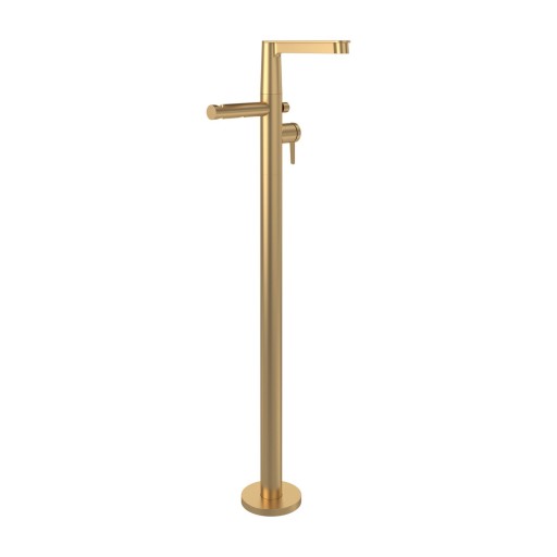Baterie cada cu montaj pe pardoseala Villeroy & Boch Conum  necesita corp ingropat  Brushed Gold