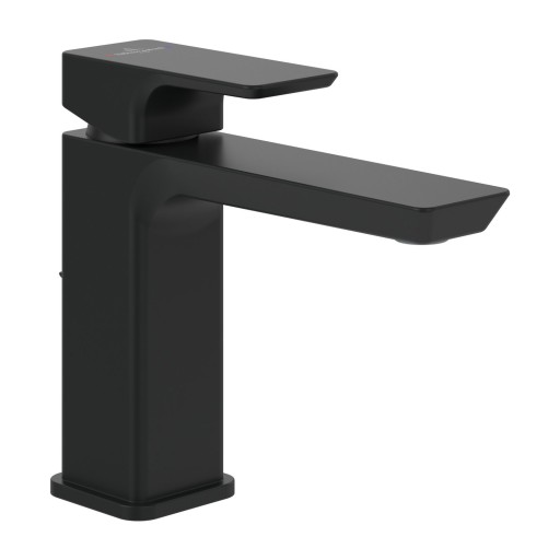 Baterie lavoar Villeroy & Boch Subway 3.0  ventil pop-up  Matt Black