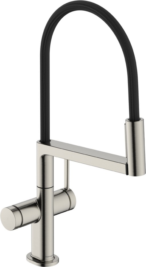 Baterie bucatarie Hansgrohe Talis Select M54 PowderSpray 3jet  Semi-Pro  inox