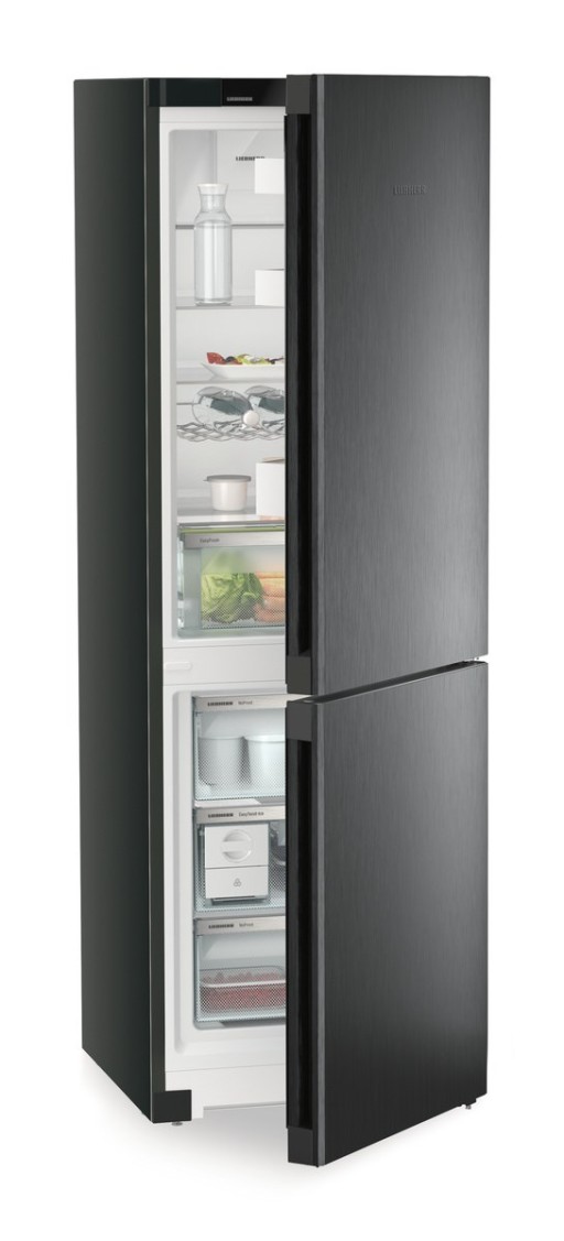 Combina frigorifica Liebherr Plus CNbdb 5223 EasyFresh  NoFrost  330 litri  clasa B  inox negru