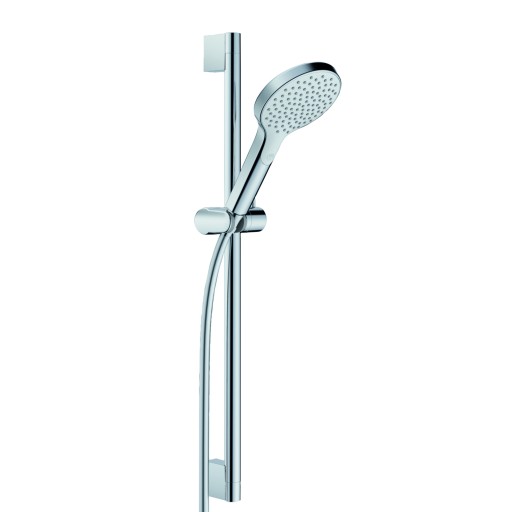 Set de dus Kludi Dive X cu para de dus Dive X 1S  bara 60cm  furtun 160cm  crom