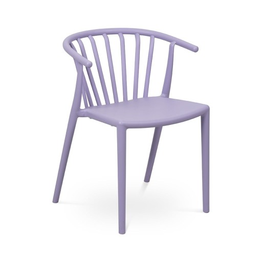 Scaun de grădină mov lavandă din plastic Capri – Bonami Essentials