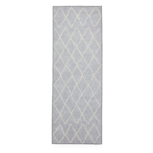 Covor tip traversă gri deschis lavabil 76x230 cm Coral Light Grey – Think Rugs