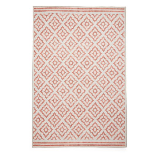 Covor portocaliu lavabil 152x230 cm Coral Orange – Think Rugs
