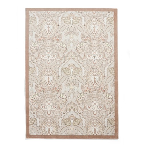 Covor crem 200x290 cm Damask Bronze – Think Rugs