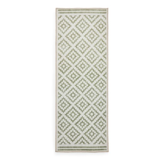 Covor tip traversă verde lavabil 61x170 cm Coral Green – Think Rugs