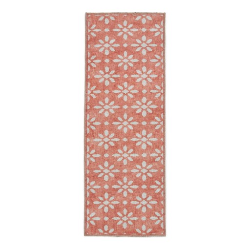 Covor tip traversă portocaliu lavabil 61x170 cm Coral Orange – Think Rugs