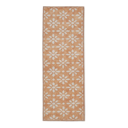 Covor tip traversă galben ocru lavabil 61x170 cm Coral Yellow – Think Rugs