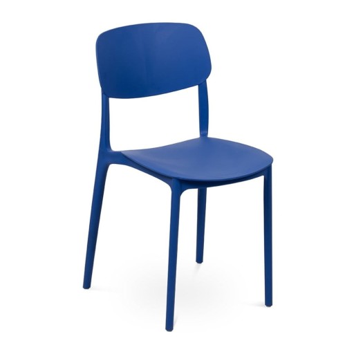 Scaun de grădină albastru din plastic Hébé – Bonami Essentials