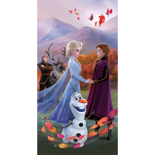 Prosop pentru copii din bumbac 70x140 cm Frozen "Wind" – Jerry Fabrics