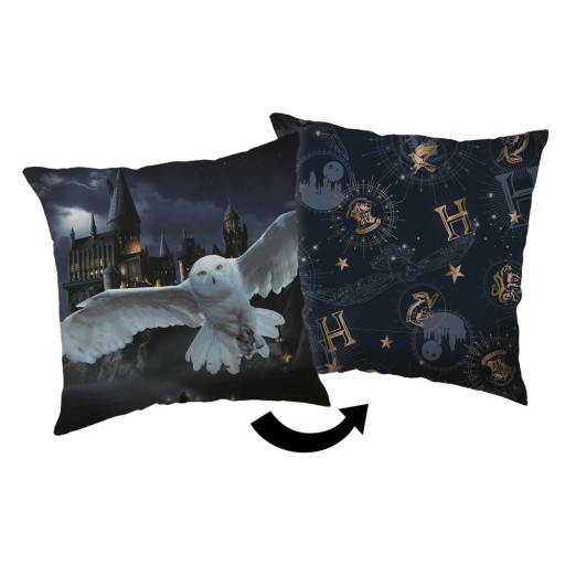 Pernă pentru copii 40x40 cm Harry Potter "Hogwarts" – Jerry Fabrics