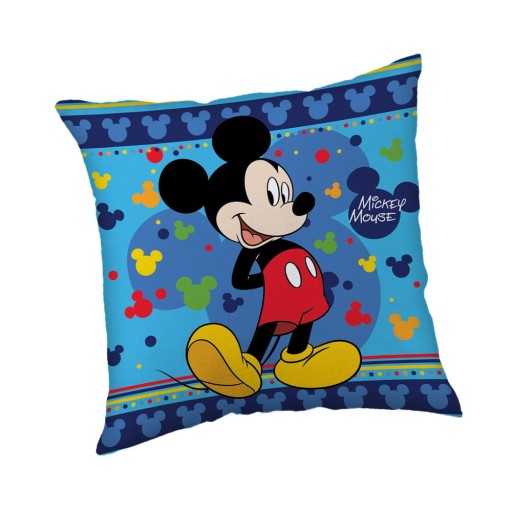 Pernă pentru copii din polar, fleece 40x40 cm Mickey "Blue" – Jerry Fabrics