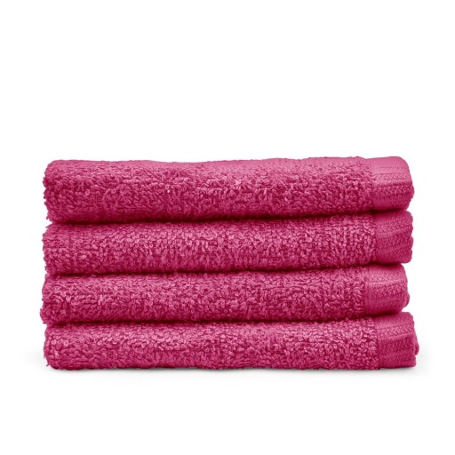 Prosoape roz-închis 4 buc. din bumbac cu uscare rapidă 30x30 cm Quick Dry – Catherine Lansfield