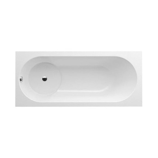 Cada rectangulara Villeroy & Boch Libra 170x75cm cu zona de dus  Alb Alpin