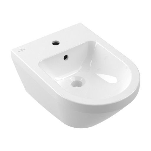 Bideu suspendat Villeroy & Boch Architectura 37x53cm  Alb Alpin