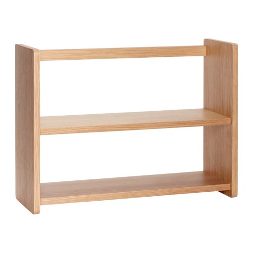 Raft în culoare naturală etajat cu aspect de lemn de stejar 60 cm Nomad – Hübsch