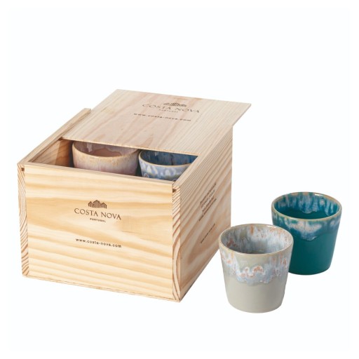 Cești 8 buc. pentru espresso din gresie 210 ml Grespresso – Costa Nova