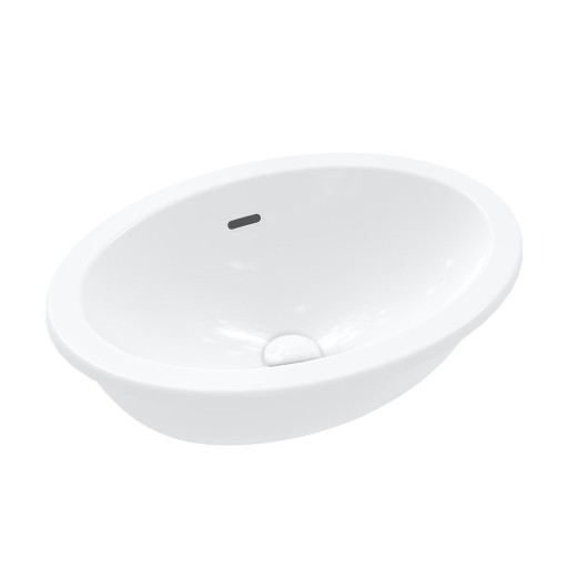 Lavoar oval Villeroy & Boch Loop & Friends 48.5x32.5cm  montare sub blat  Alb Alpin