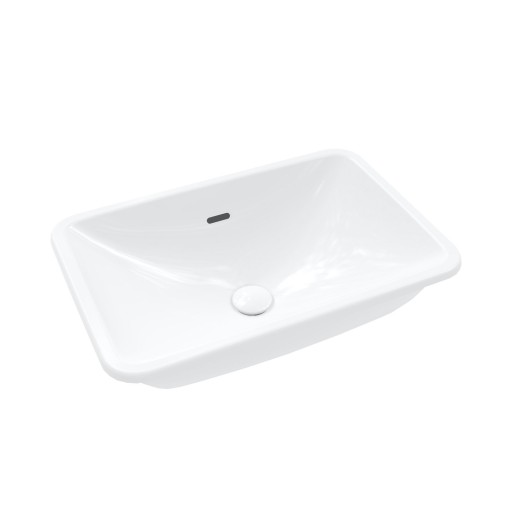 Lavoar rectangular Villeroy & Boch Loop & Friends  45x28cm  montare sub blat  Alb Alpin