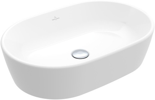 Lavoar oval Villeroy & Boch Architectura Ceramic Plus  60x40cm  montare pe blat  Alb Alpin
