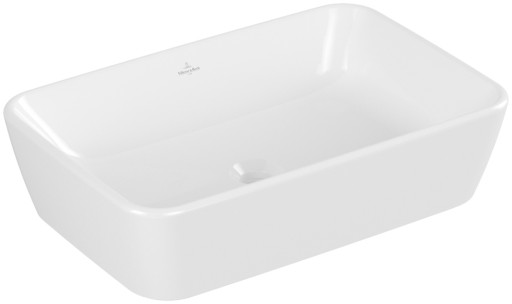 Lavoar rectangular Villeroy & Boch Architectura Ceramic Plus  60x40.5cm  montare pe blat  Alb Alpin