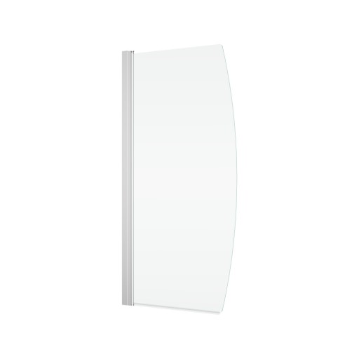Paravan cada Ronal (SanSwiss) Solino SOLB1  un element mobil  85x150cm  profil argintiu mat